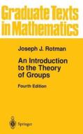 An Introduction to the Theory of Groups di Joseph J. Rotman edito da Springer New York