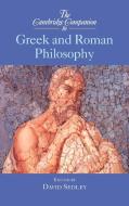 The Cambridge Companion to Greek and Roman Philosophy edito da Cambridge University Press
