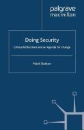 Doing Security di M. Button edito da Palgrave Macmillan UK