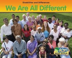 We Are All Different di Rebecca Rissman edito da Heinemann Educational Books