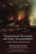 Transnational Terrorism And State Accountability di Vincent-Joel Proulx edito da Bloomsbury Publishing Plc