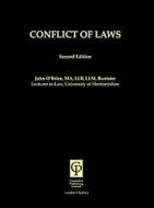Conflict of Laws di John O'Brien, O'Brien edito da Routledge Cavendish
