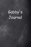 Gabby Personalized Name Journal Custom Name Gift Idea Gabby: (Notebook, Diary, Blank Book) di Distinctive Journals edito da Createspace Independent Publishing Platform