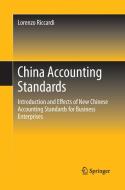 China Accounting Standards di Lorenzo Riccardi edito da Springer Singapore
