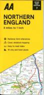 Road Map Northern England edito da AA Publishing