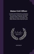 Maine Civil Officer di Anonymous edito da Palala Press