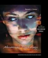 Abnormal Psychology di Ronald J. Comer edito da W.H. Freeman & Company