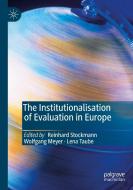 The Institutionalisation Of Evaluation In Europe edito da Springer Nature Switzerland AG