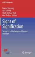 Signs of Signification edito da Springer-Verlag GmbH