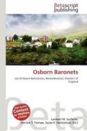 Osborn Baronets edito da Betascript Publishing