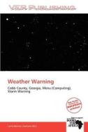 Weather Warning edito da Crypt Publishing