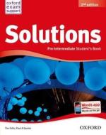 Solutions: Pre-Intermediate: Student's Book di Oxford Author edito da Oxford University ELT