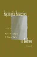Psychological Perspectives On Deafness edito da Taylor & Francis Ltd