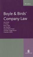 Boyle And Birds\' Company Law di Professor John Birds, A. J. Boyle edito da Jordan Publishing Ltd