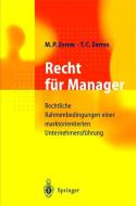 Recht für Manager di Michael P. Zerres, Thomas C. Zerres edito da Springer Berlin Heidelberg