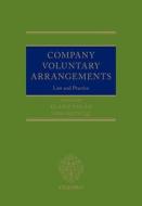 Company Voluntary Arrangements di Elaine Nolan, Tom Smith edito da Oxford University Press