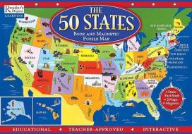The 50 States Book and Magnetic Puzzle Map: Reader's Digest Learning [With Magnetc States and Board] di Creative Media Applications, Michael Teitelbaum edito da Reader's Digest Association