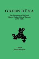Green Rûna di Edred Thorsson edito da Lodestar