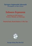 Software-Ergonomie di Manfred Koch, Harald Reiterer, A Min Tjoa edito da Springer Vienna