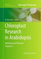 Chloroplast Research in Arabidopsis edito da Humana Press