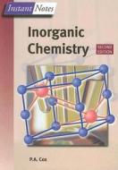 BIOS Instant Notes in Inorganic Chemistry di Tony Cox edito da Taylor & Francis