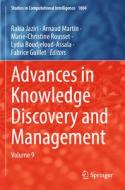 Advances in Knowledge Discovery and Management edito da Springer International Publishing