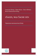 »Sagen, was Sache ist« edito da Evangelische Verlagsansta