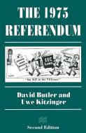 The 1975 Referendum di David Butler, Uwe W. Kitzinger edito da Palgrave Macmillan