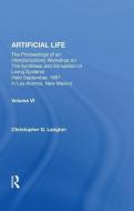 Artificial Life di Christopher Langton edito da Taylor & Francis Ltd