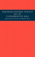 Macroeconomic Policy After the Conservative Era di Gerald A. Epstein, Herbert M. Gintis edito da Cambridge University Press