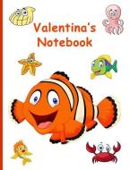Valentina's Notebook: 7.44 X 9.69, 160 Wide-Ruled Pages di My Precious Journals edito da INDEPENDENTLY PUBLISHED