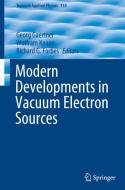 Modern Developments in Vacuum Electron Sources edito da Springer International Publishing