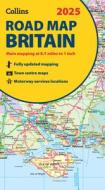 2025 Collins Road Map Of Britain di Collins Maps edito da HarperCollins Publishers