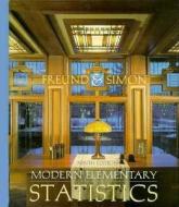 Modern Elementary Statistics, Revised di John F. Freund edito da Pearson Education