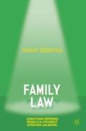 Great Debates In Family Law di Jonathan Herring, Rebecca Probert, Stephen Gilmore edito da Palgrave Macmillan