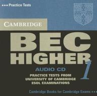 Cambridge Bec Higher Audio Cd di University of Cambridge Local Examinations Syndicate edito da Cambridge University Press