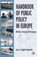Britain, France And Germany edito da Palgrave Usa