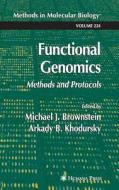 Functional Genomics edito da Humana Press