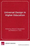 Universal Design In Higher Education edito da Harvard Educational Publishing Group