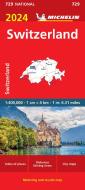 Switzerland 2024 - Michelin National Map 729 di Michelin edito da Michelin Editions Des Voyages