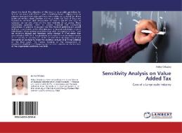 Sensitivity Analysis on Value Added Tax di Neha Chhabra edito da LAP Lambert Acad. Publ.
