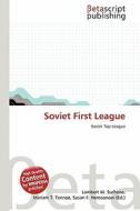 Soviet First League edito da Betascript Publishing