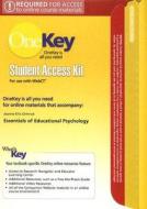 Essentials of Educational Psychology Student Access Kit for Use with WebCT di Jeanne Ellis Ormrod edito da Pearson Prentice Hall