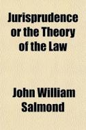 Jurisprudence Or The Theory Of The Law di John William Salmond edito da General Books
