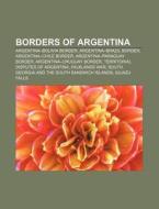 Borders Of Argentina: 74th Meridian West di Books Llc edito da Books LLC, Wiki Series