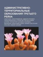 Administrativno-territorial'nye Obrazova di Istochnik Wikipedia edito da Books LLC, Wiki Series