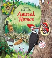 Look Inside Animal Homes di Emily Bone edito da Usborne Publishing Ltd
