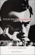 Dissident Marxism di David Renton edito da Zed Books