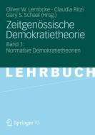 Zeitgenossische Demokratietheorie edito da Vs Verlag Fur Sozialwissenschaften