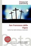 San Francesco Della Vigna edito da Betascript Publishing